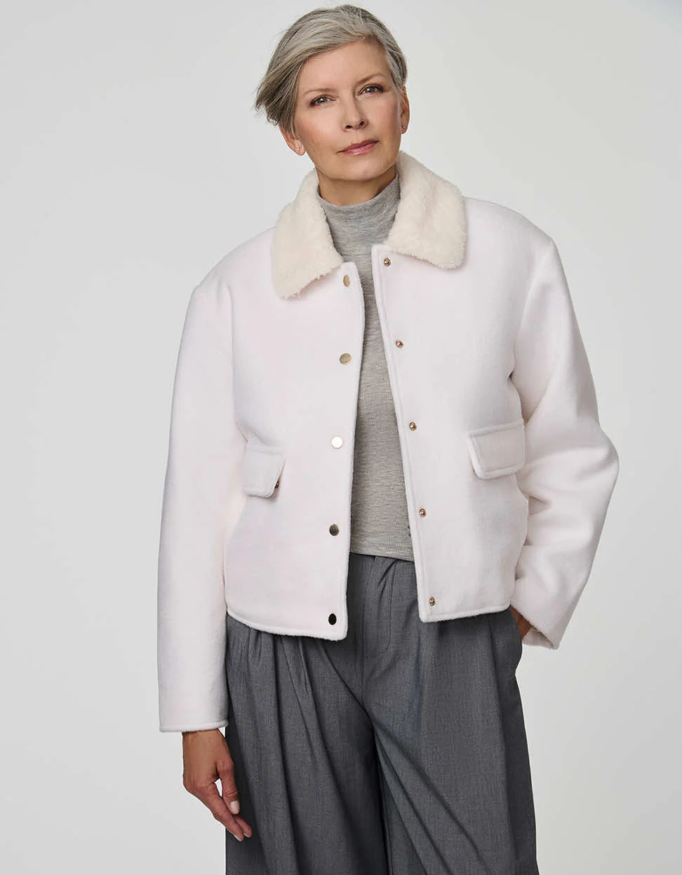 Aubrey Cropped Jacket - Image 2