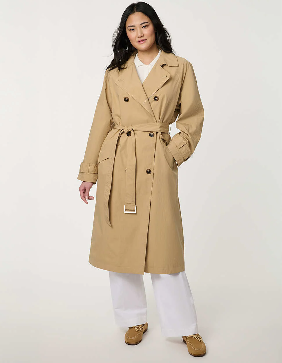 Belmont Double-Breasted Trench
