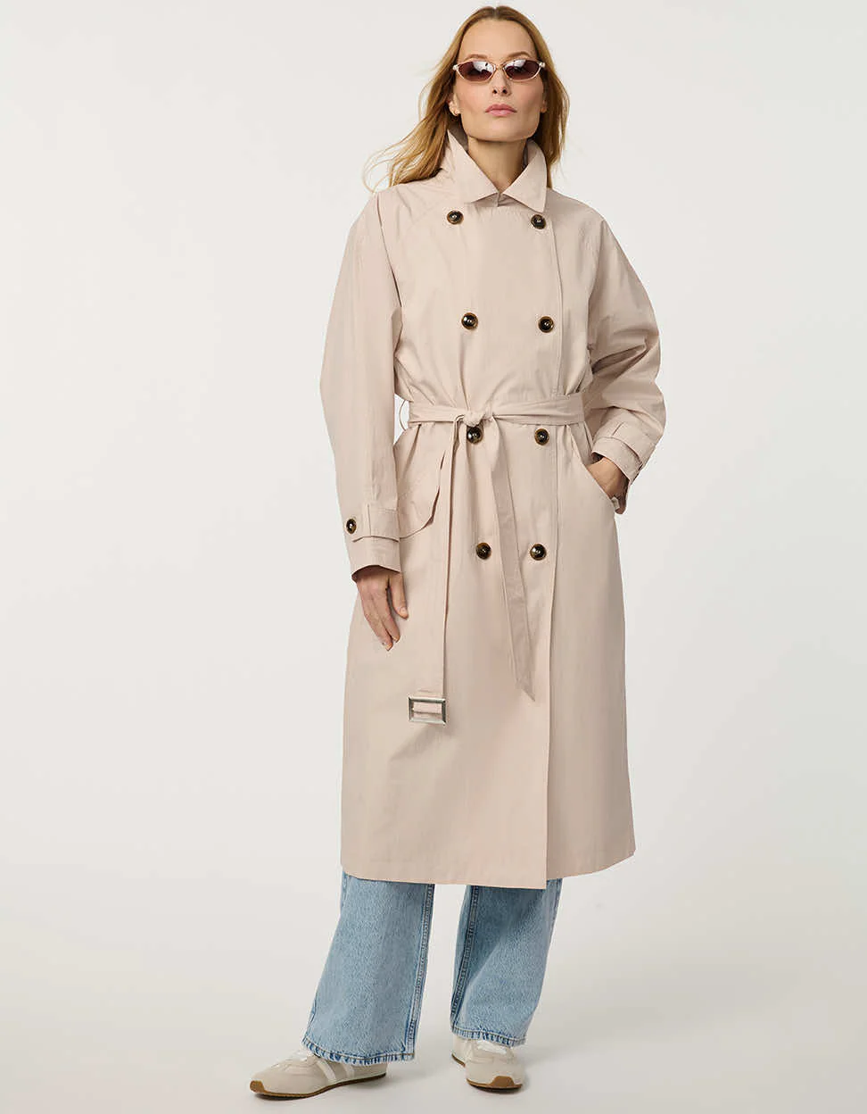 Belmont Double-Breasted Trench