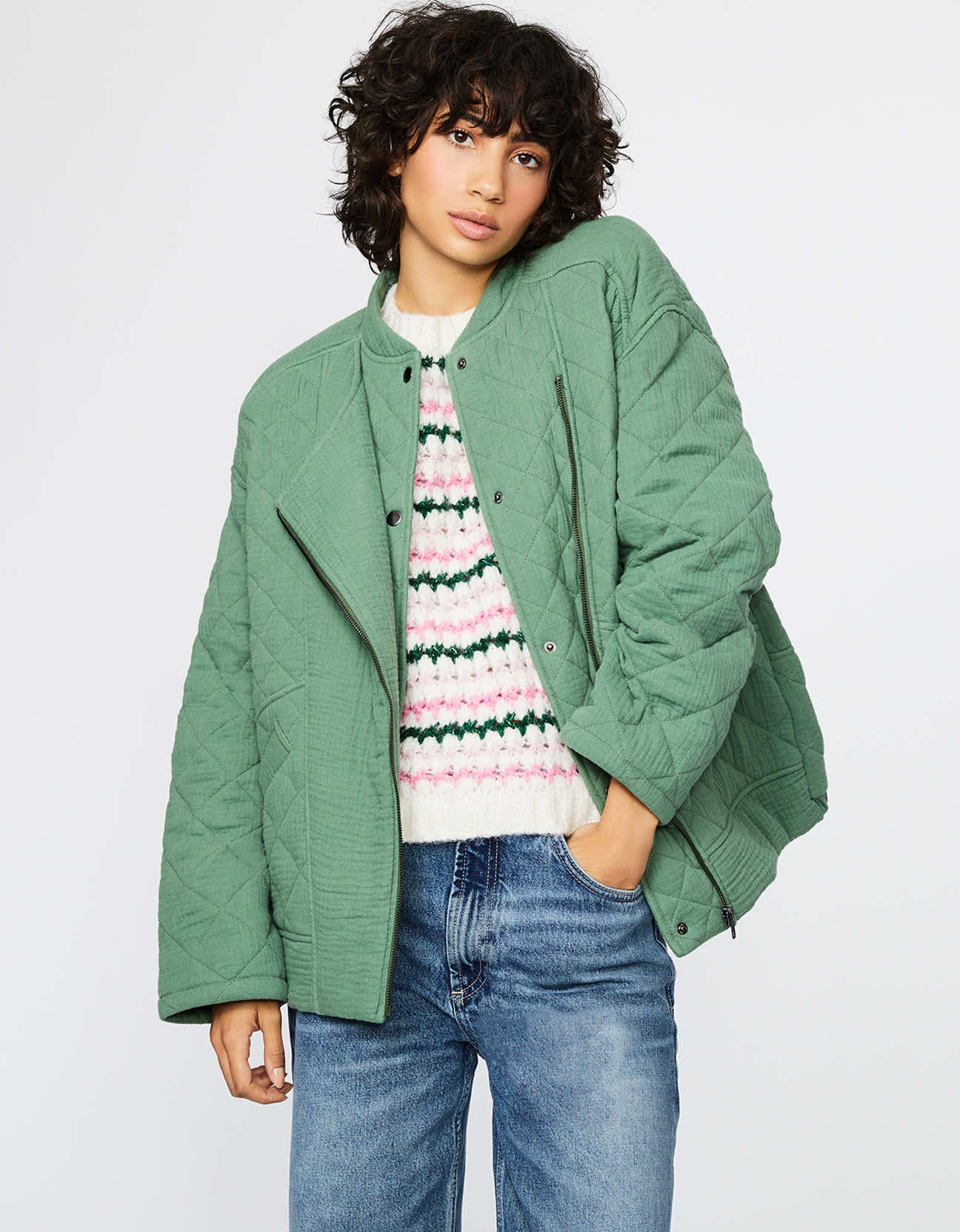 Asymmetric Car Jacket - Image 2