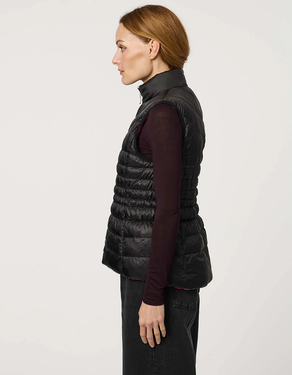 Breast Cancer Awareness Reversible Puffer Vest - Image 6