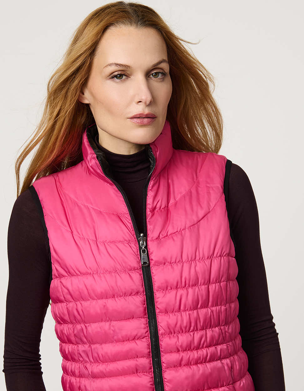 Breast Cancer Awareness Reversible Puffer Vest - Image 7