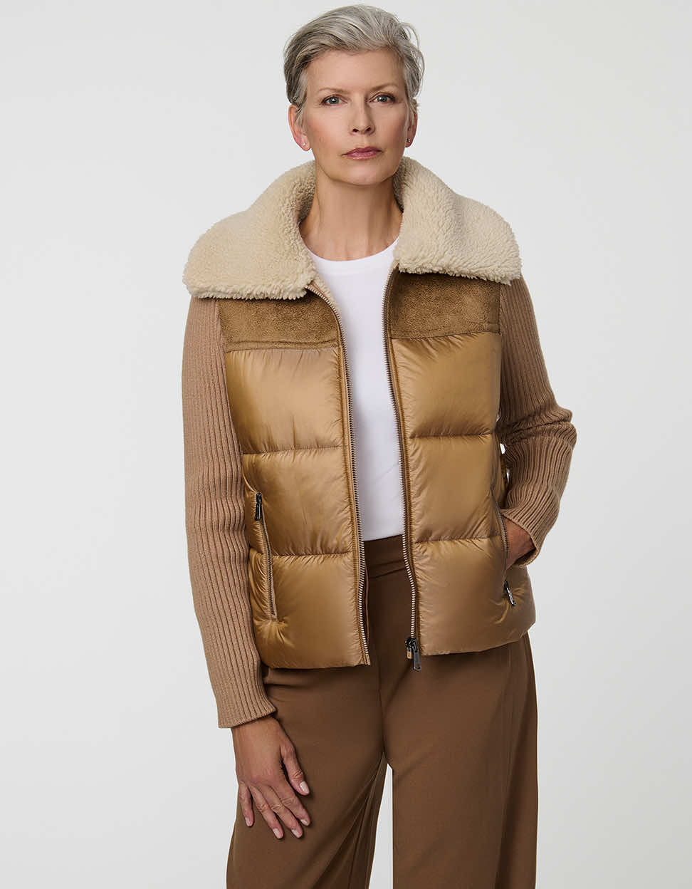 Breck Puffer Knit Jacket - Image 3