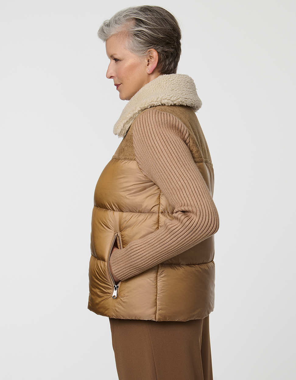 Breck Puffer Knit Jacket - Image 4