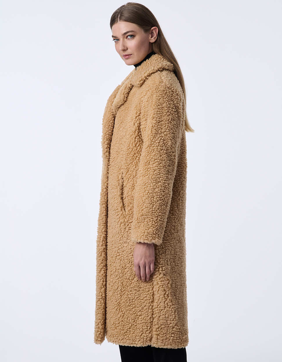 Call Me Cozy Vegan Fur Coat - Image 3