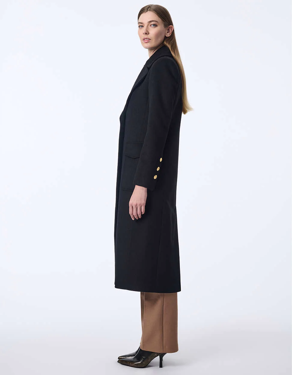 Cascade Wool Coat - Image 4