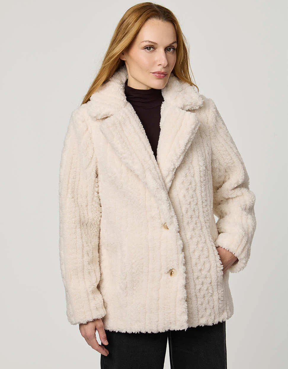 Chalet Cable Teddy Jacket - Image 3