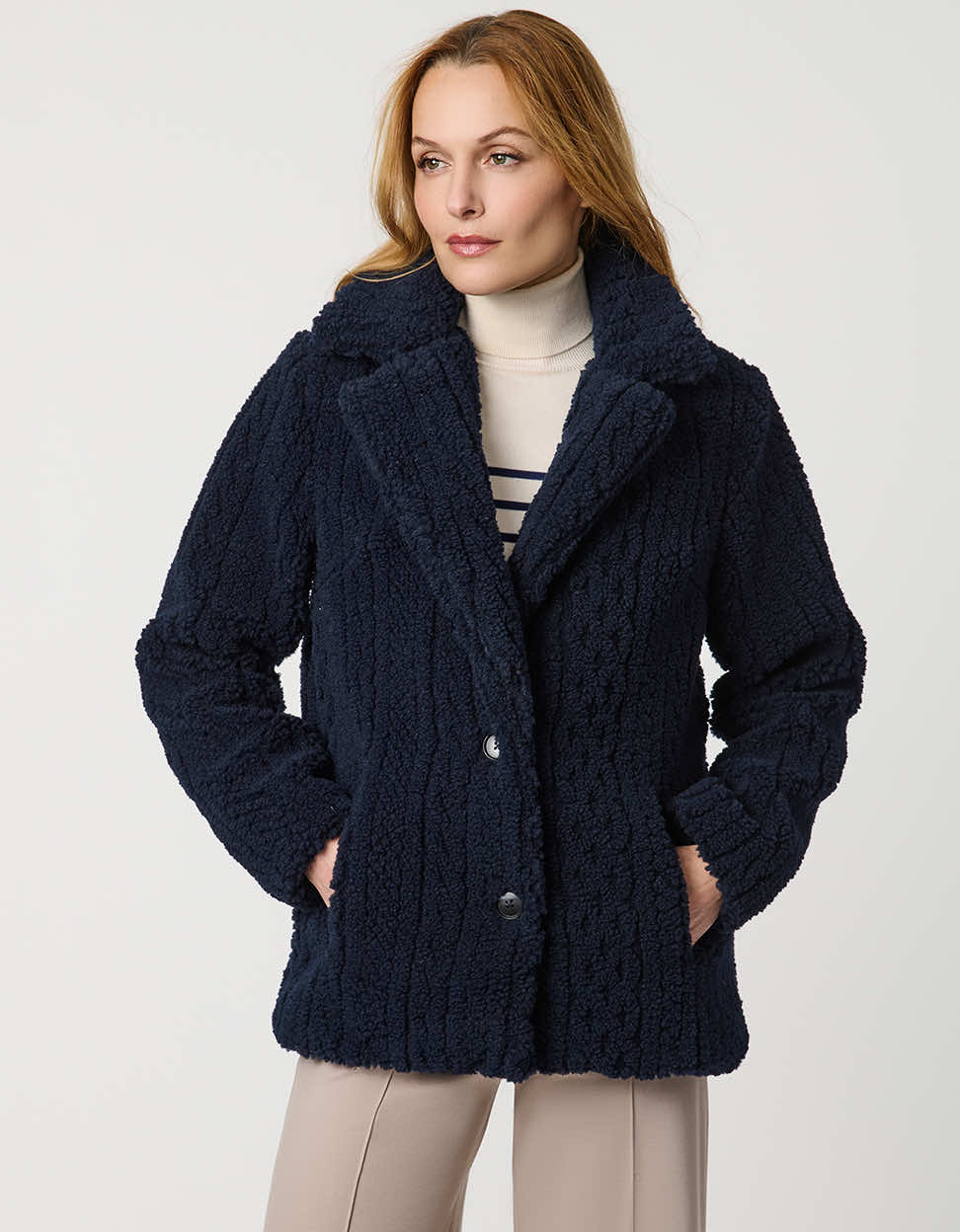 Chalet Cable Teddy Jacket - Image 3