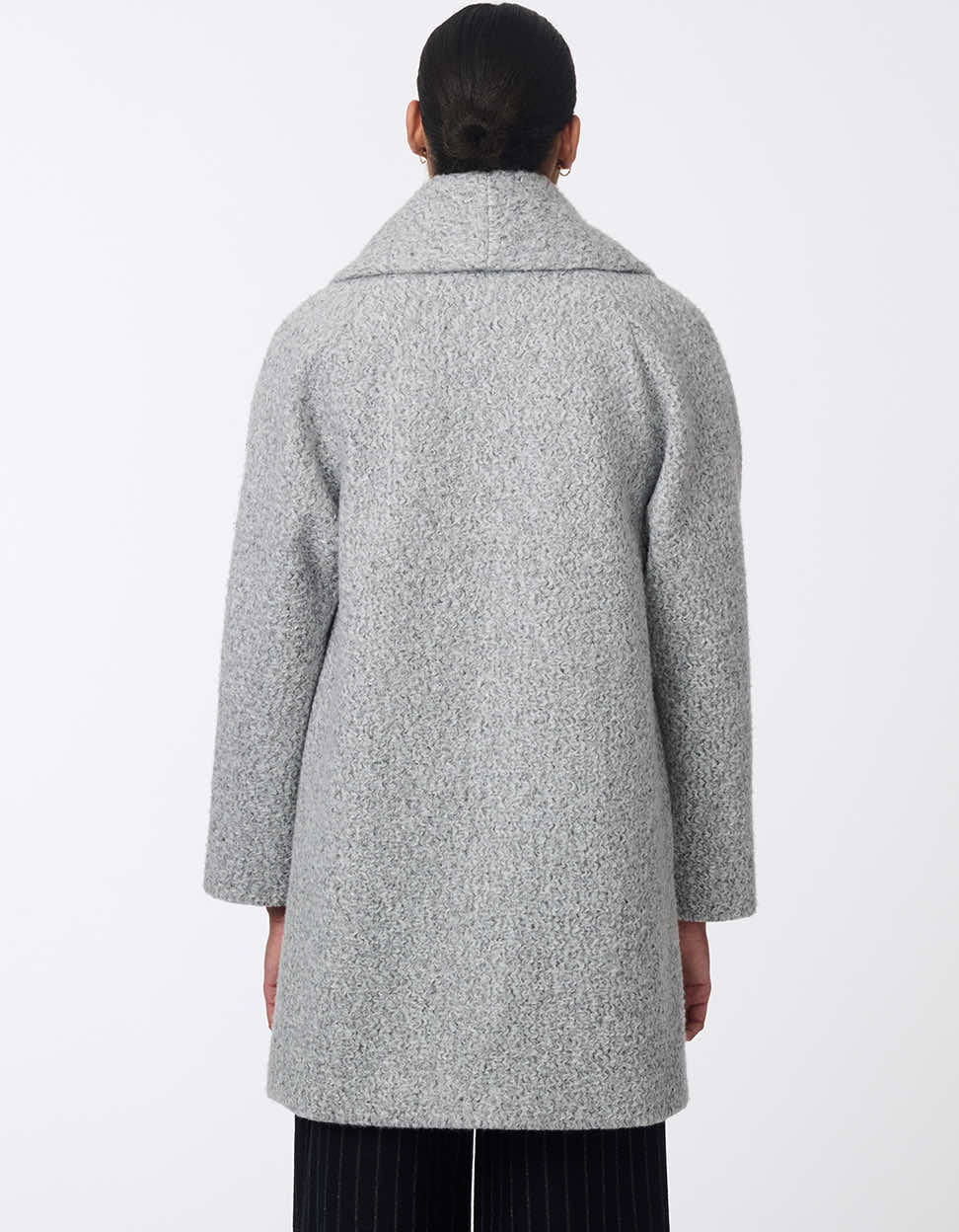 City Retreat Textured Bouclé Coat - Image 5
