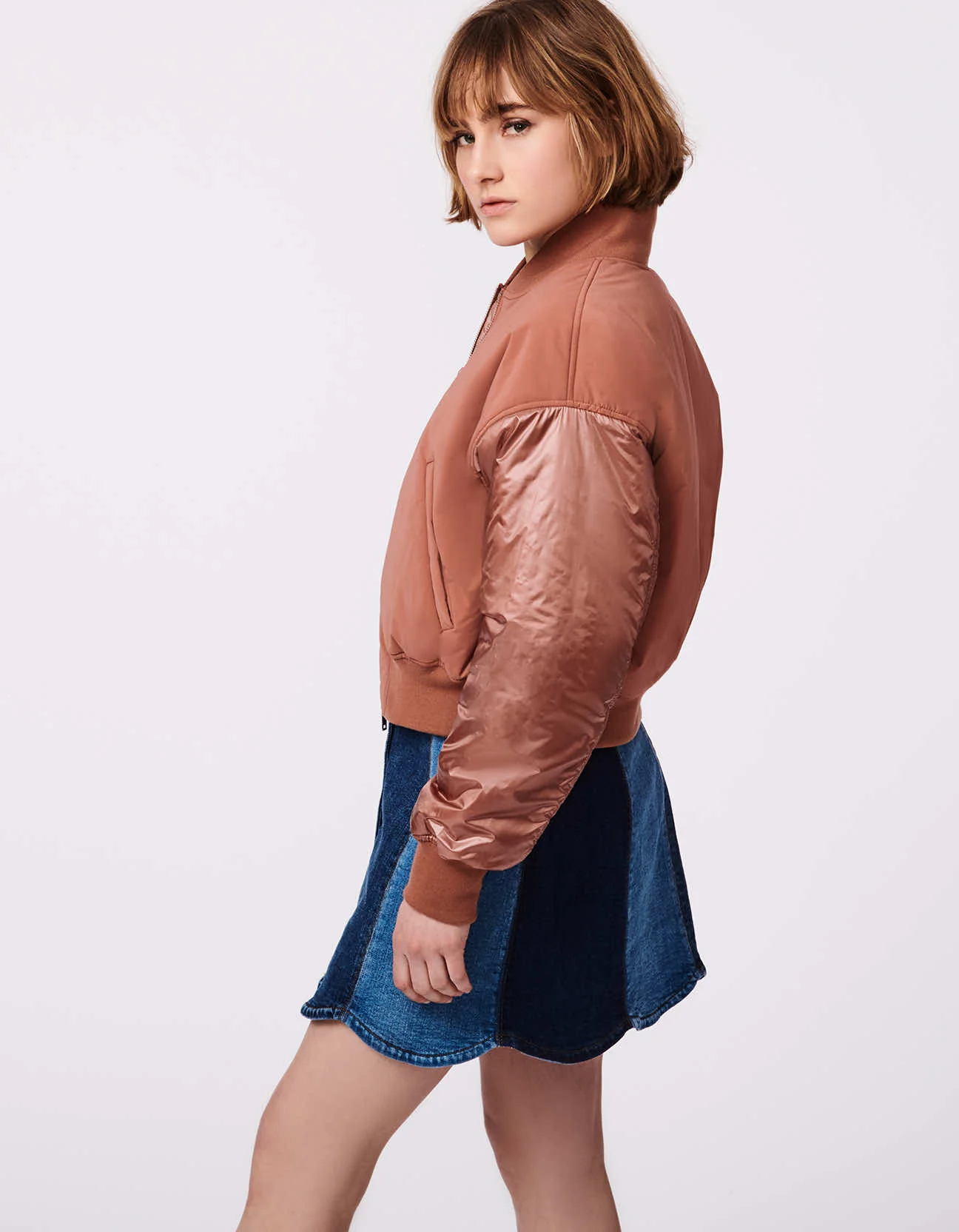 COMBO BOMBER PUFFER JACKET - Image 3