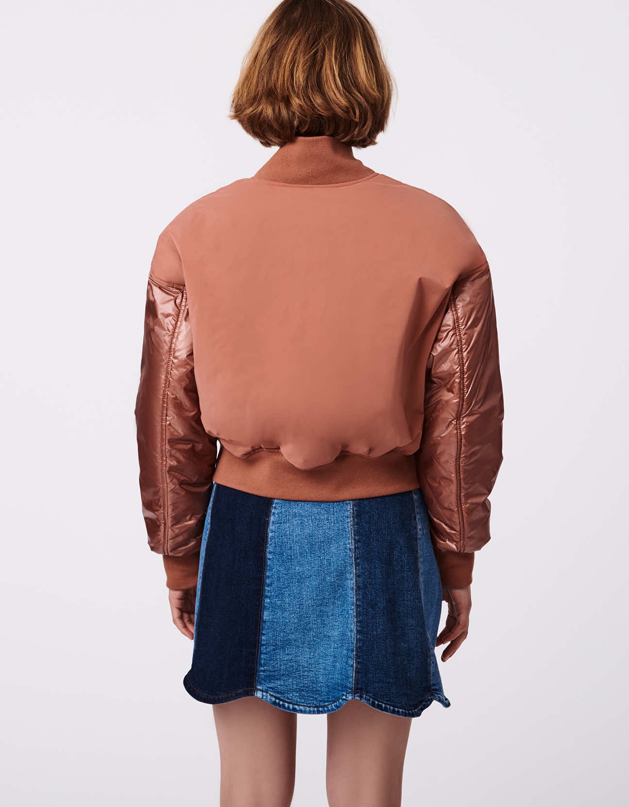 COMBO BOMBER PUFFER JACKET - Image 4