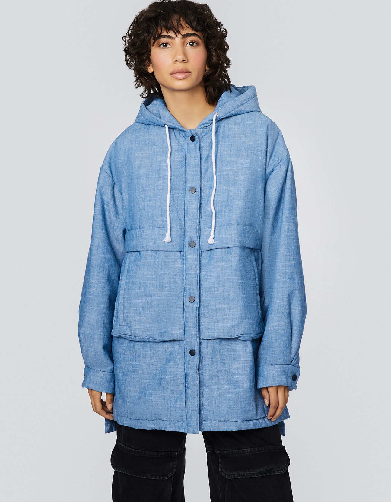 Cotton Cargo Anorak Puffer - Image 3