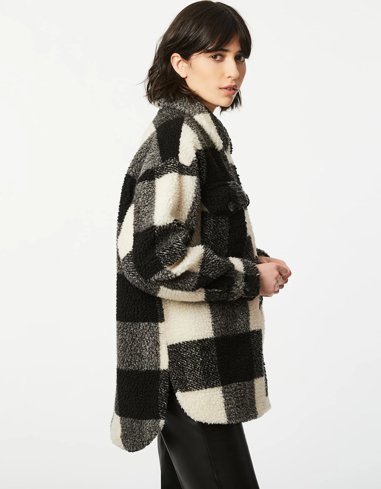 COZY CATSKILL CHECKERED SHACKET - Image 2
