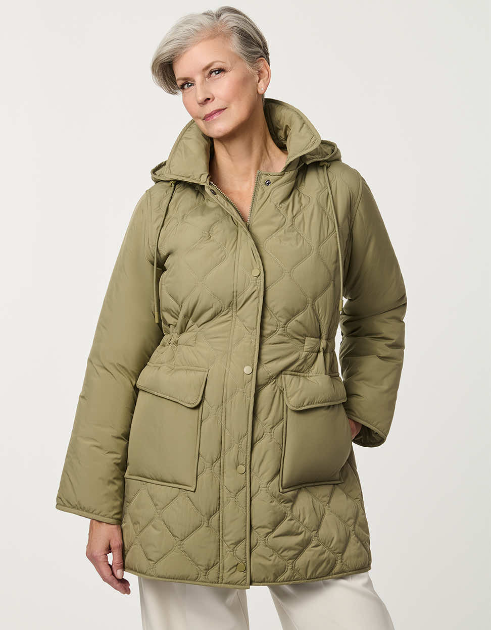 Crest Quilted Utility Jacket - Image 3