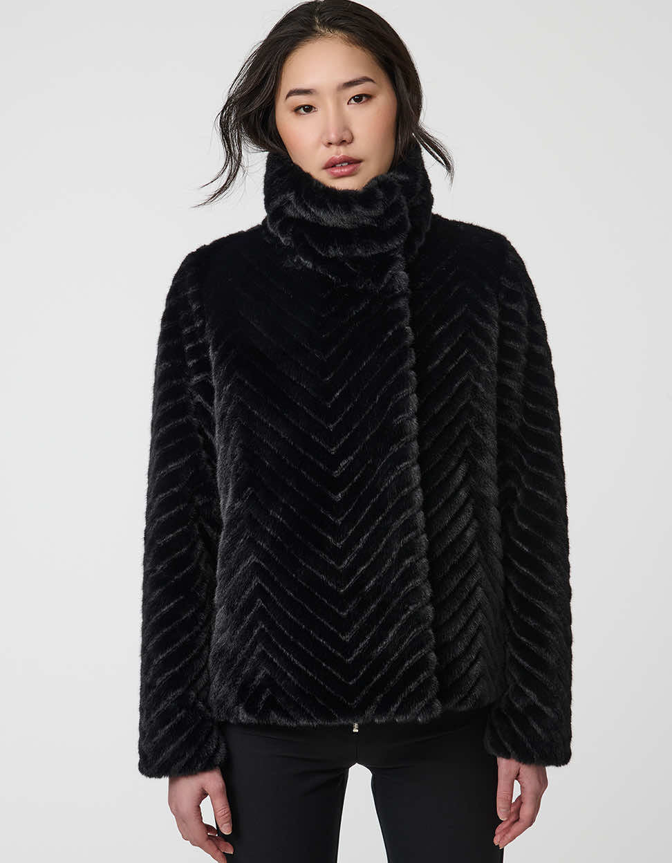Echelon Faux Fur Coat - Image 2
