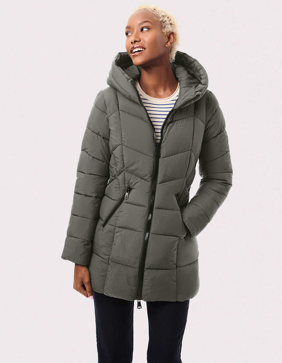 Fab Funnel Quilted Puffer Jacket - Image 2