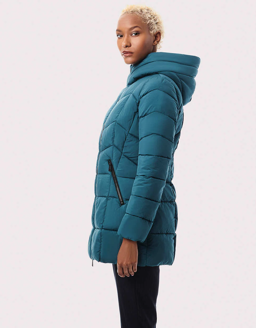 Fab Funnel Quilted Puffer Jacket - Image 3