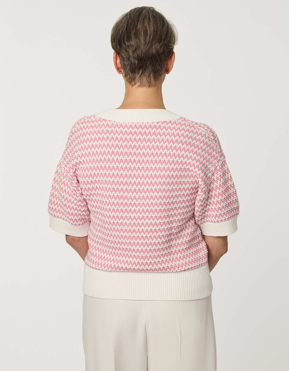 Jacquard Knit Popover Sweater - Image 5