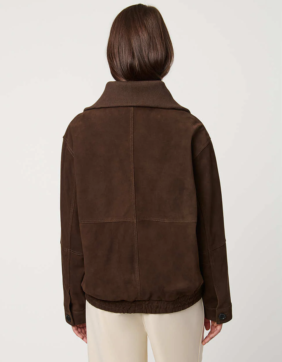 Maddox Suede Bomber - Image 4