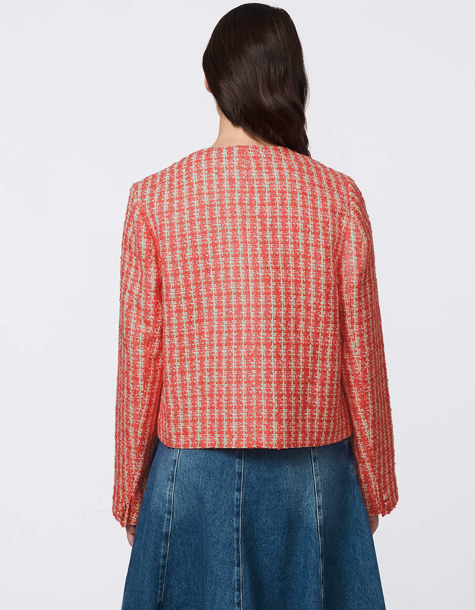 Mademoiselle Tweed Cropped Jacket - Image 4
