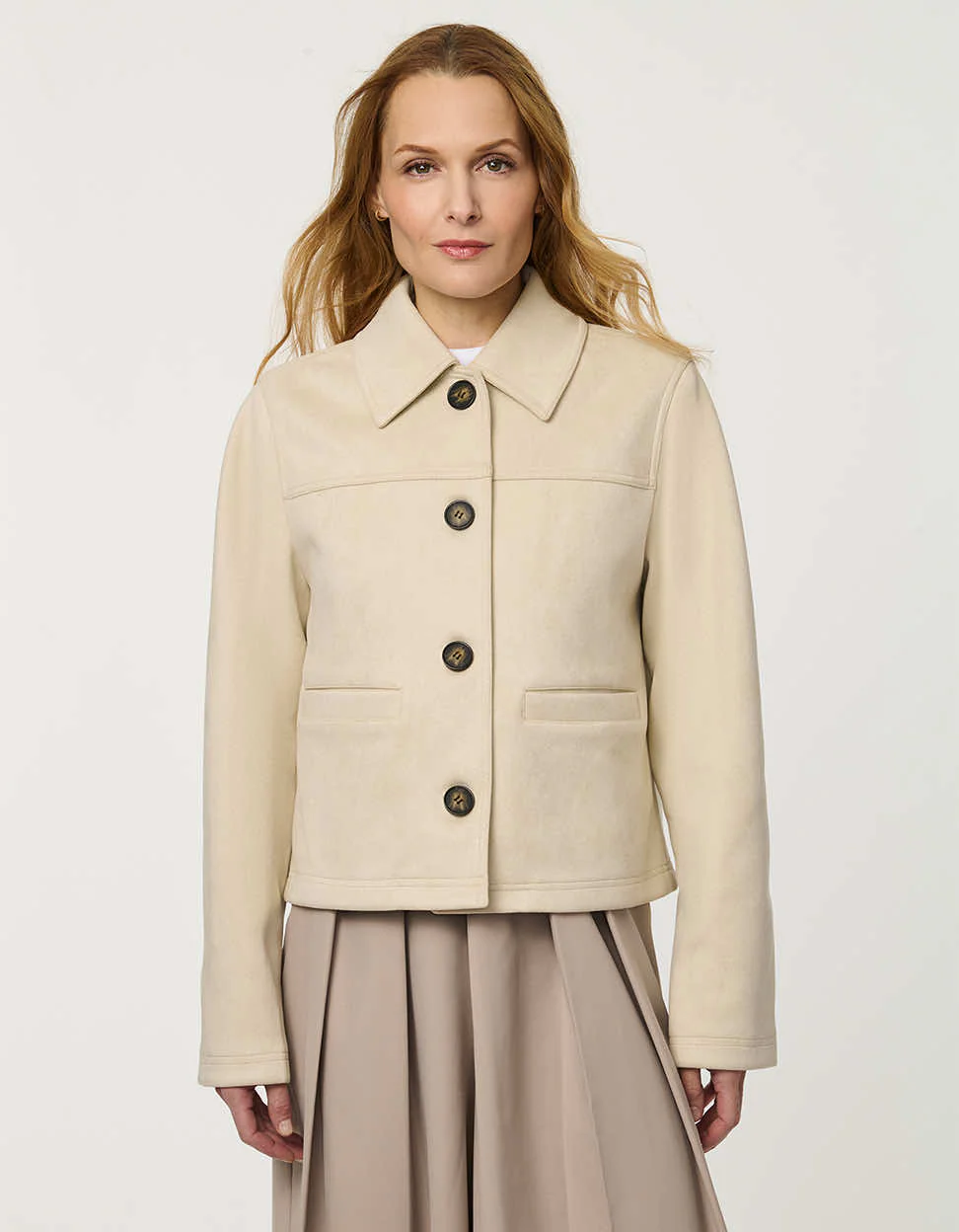 Maribel Faux Suede Jacket - Image 3