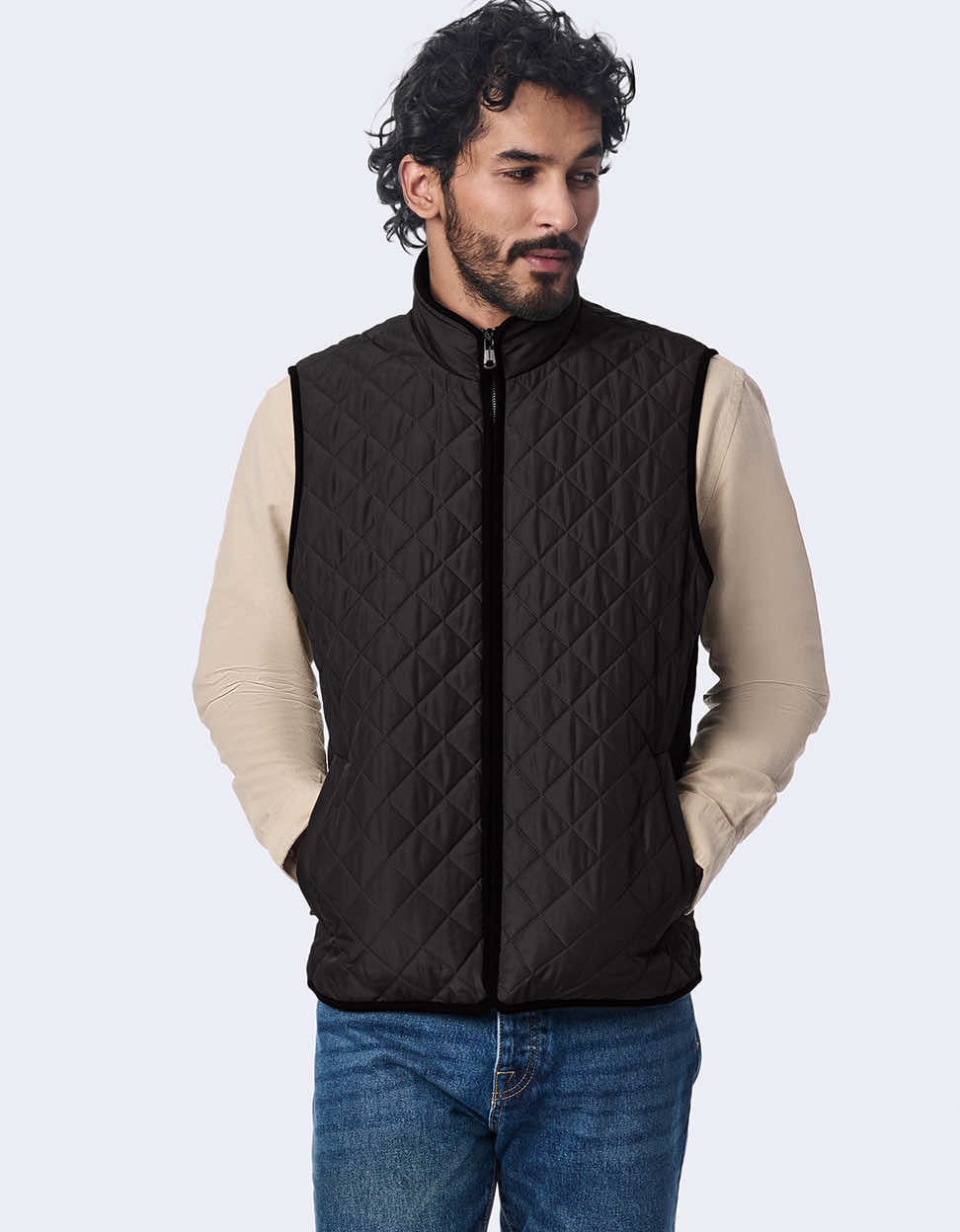 Men's Harbor Quilted Vest - Image 3
