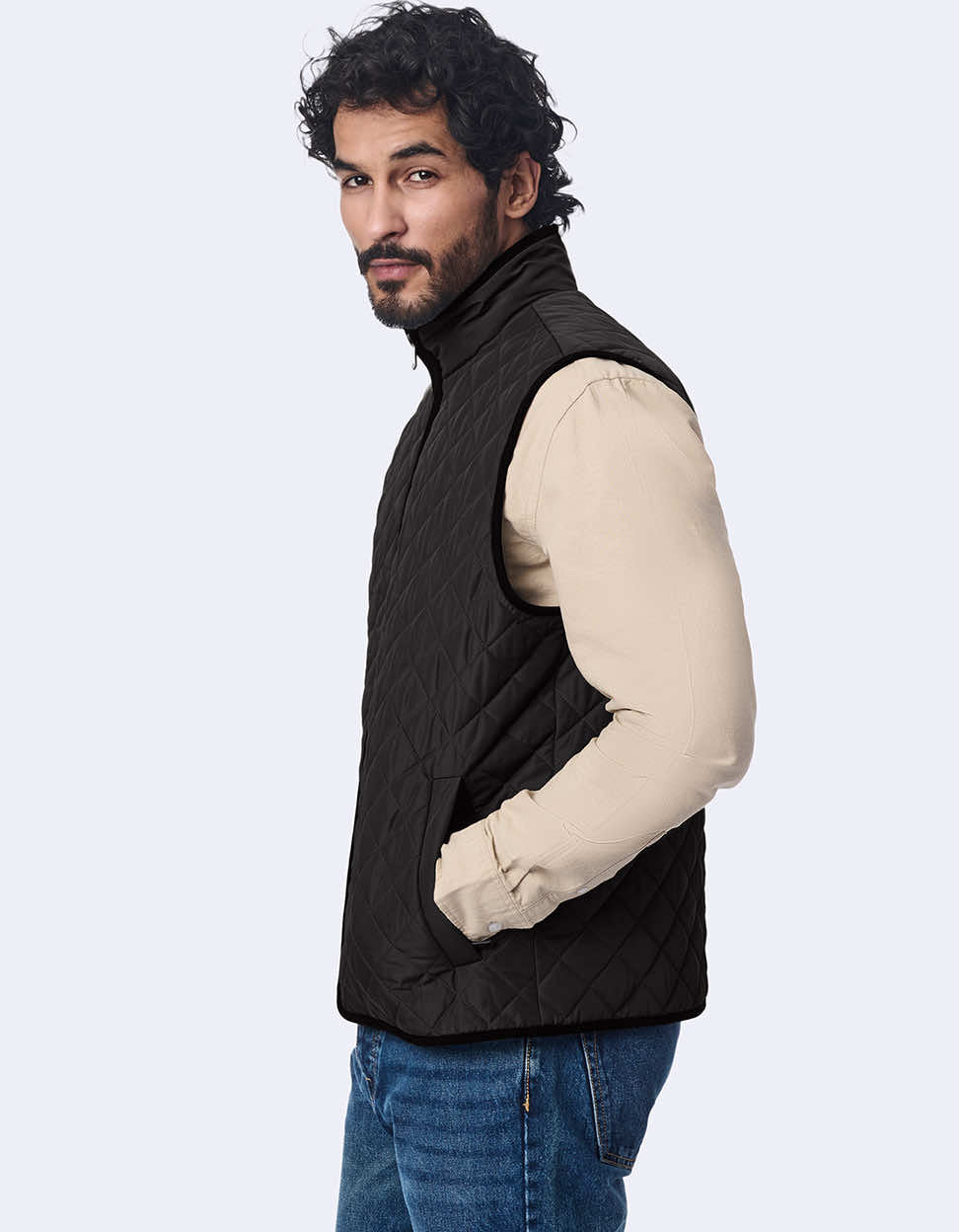 Men's Harbor Quilted Vest - Image 4