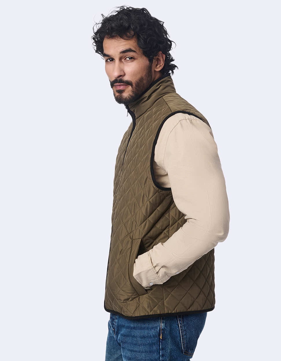 Men's Harbor Quilted Vest - Image 4