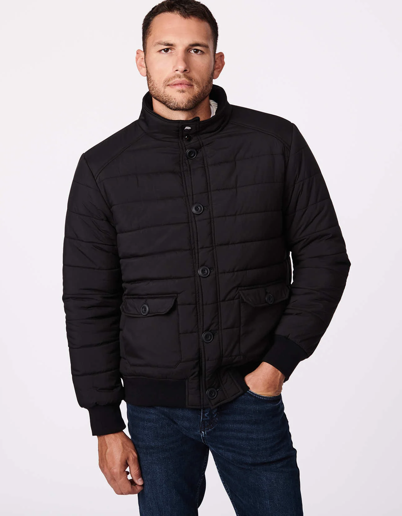 Men's Tunnel Funnel Puffer Jacket - Image 2