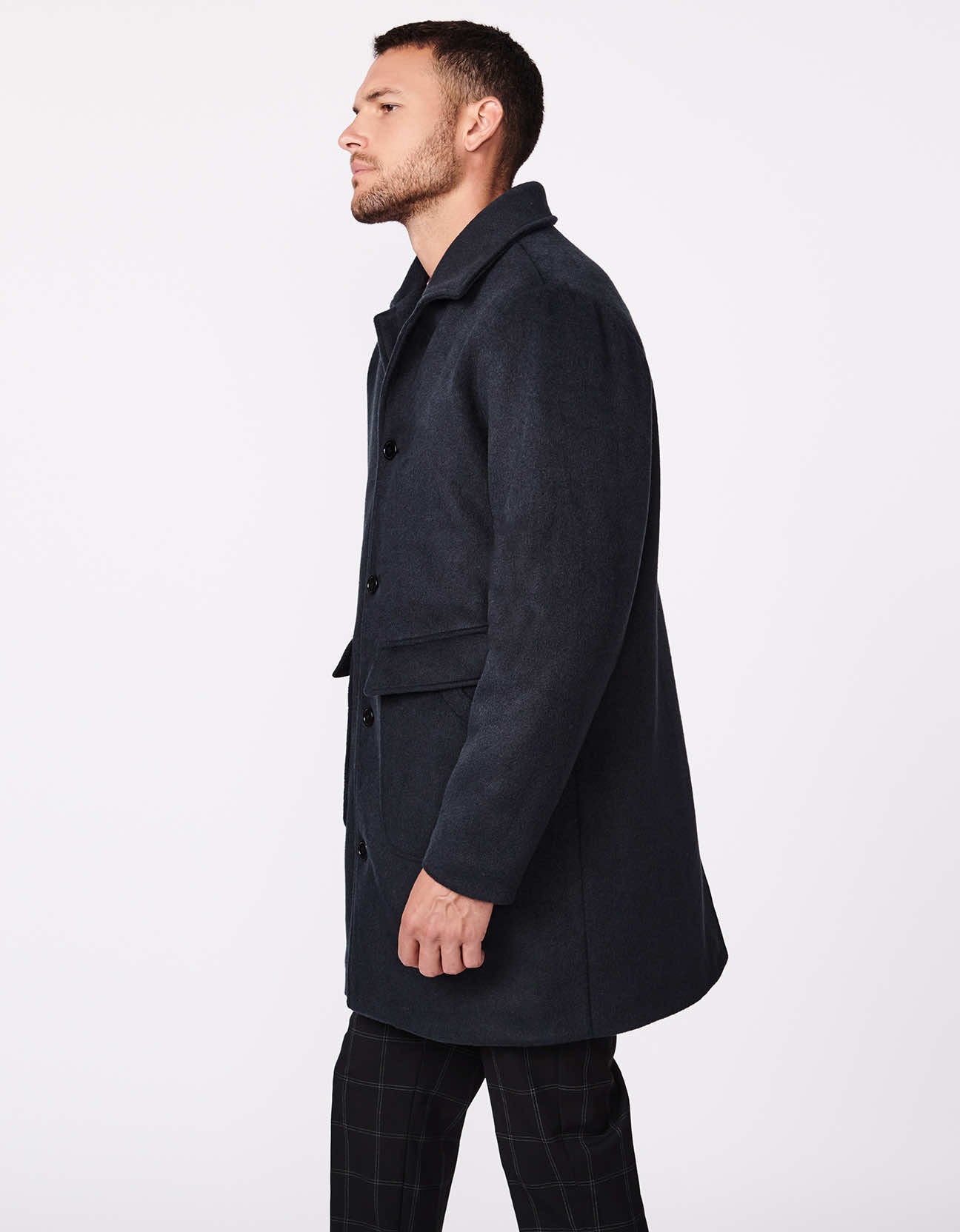 Men's Work-to-Weekend Wool Coat - Image 3