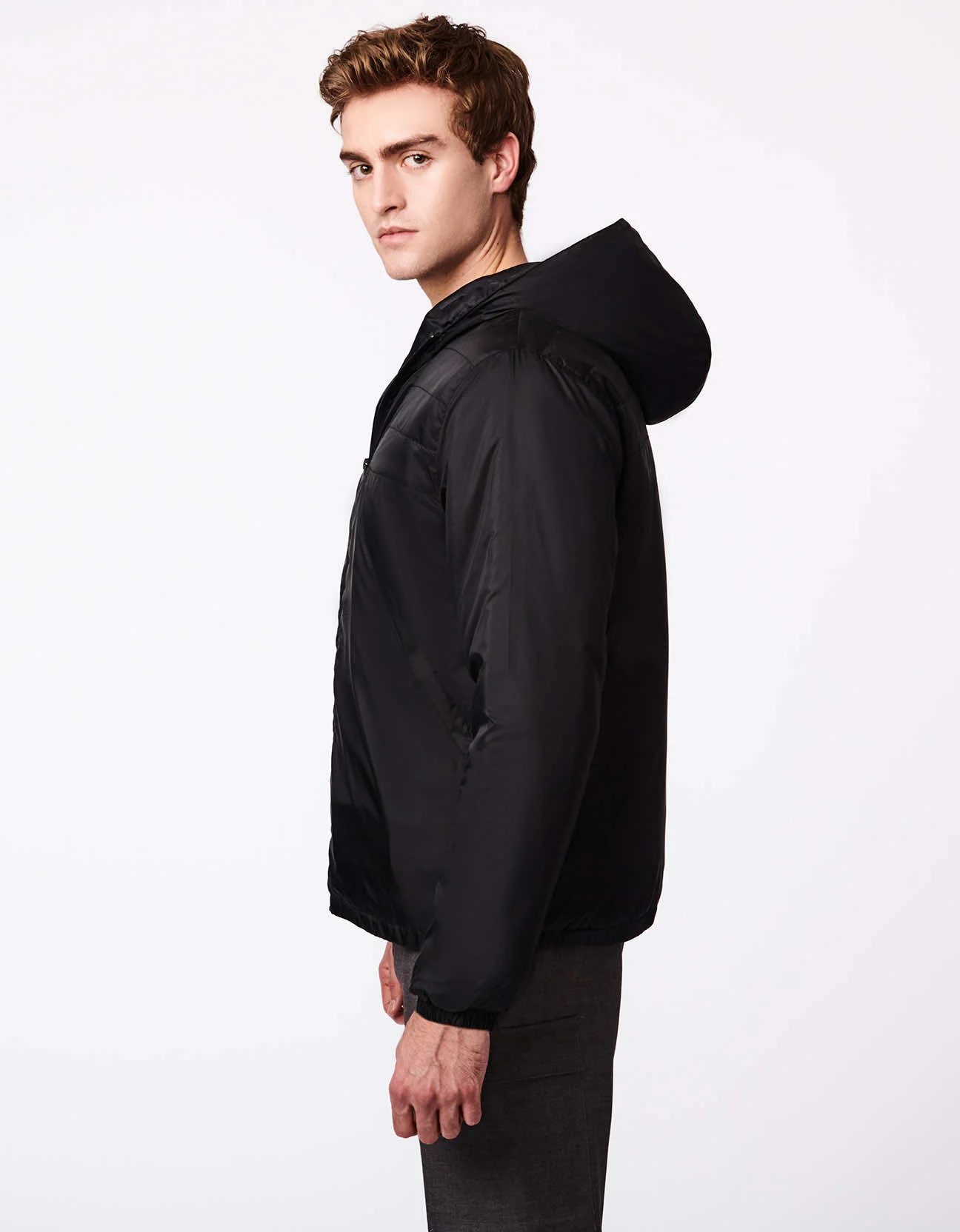 Men's Zip Puffer Jacket - Image 3
