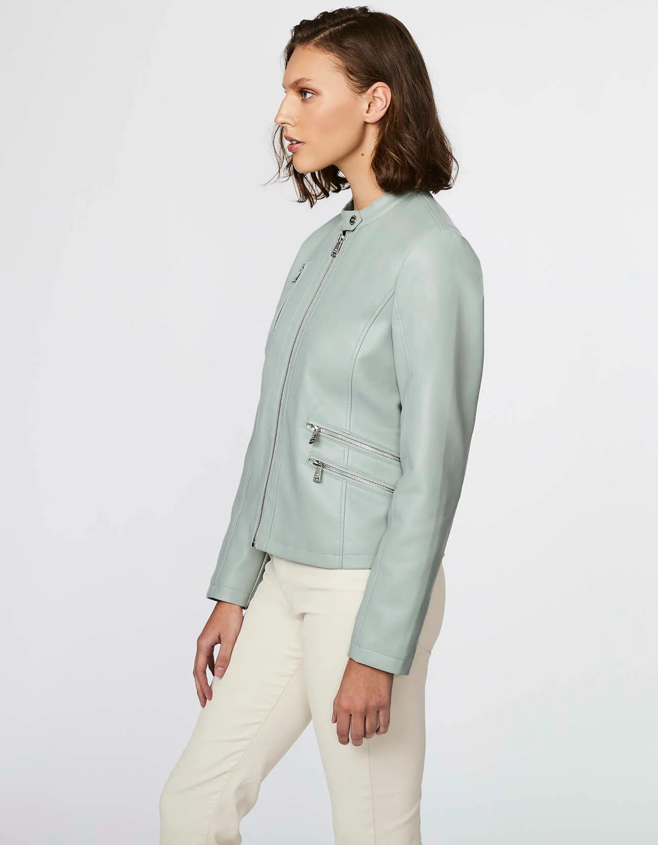 MILANO VEGAN LEATHER JACKET - Image 3