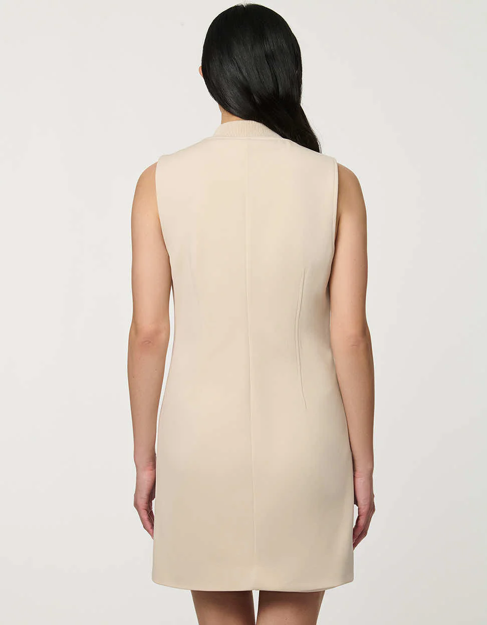 Modern Button Down Vest Dress - Image 6