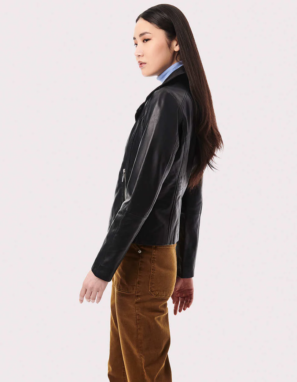 Moto City Genuine Leather Jacket - Image 3