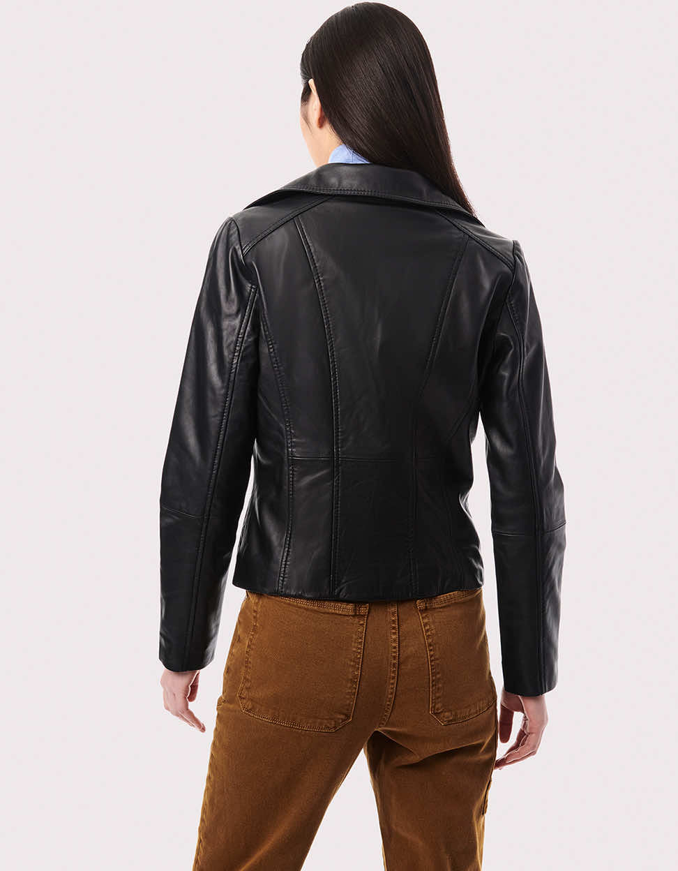 Moto City Genuine Leather Jacket - Image 4