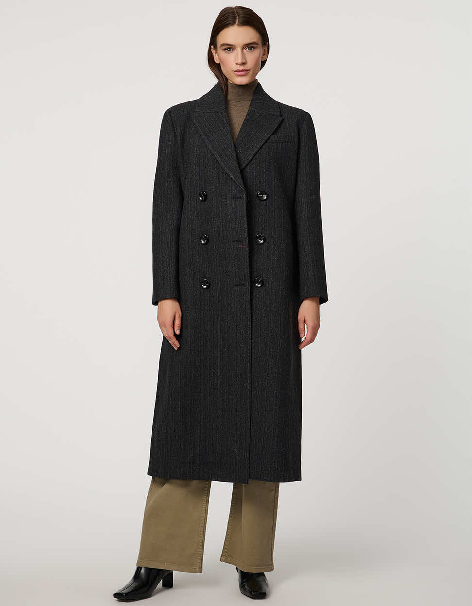 Prescott Tailored Wool Coat - Image 4