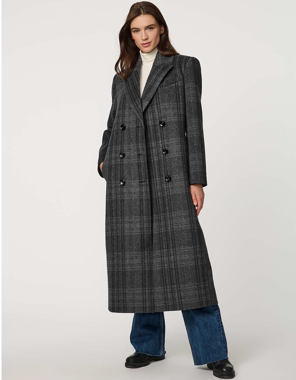 Prescott Tailored Wool Coat - Image 2