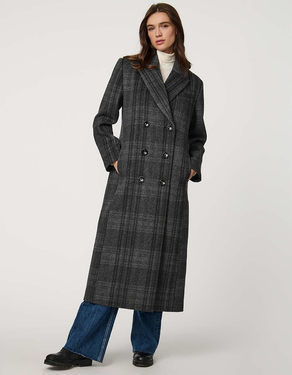 Prescott Tailored Wool Coat - Image 3