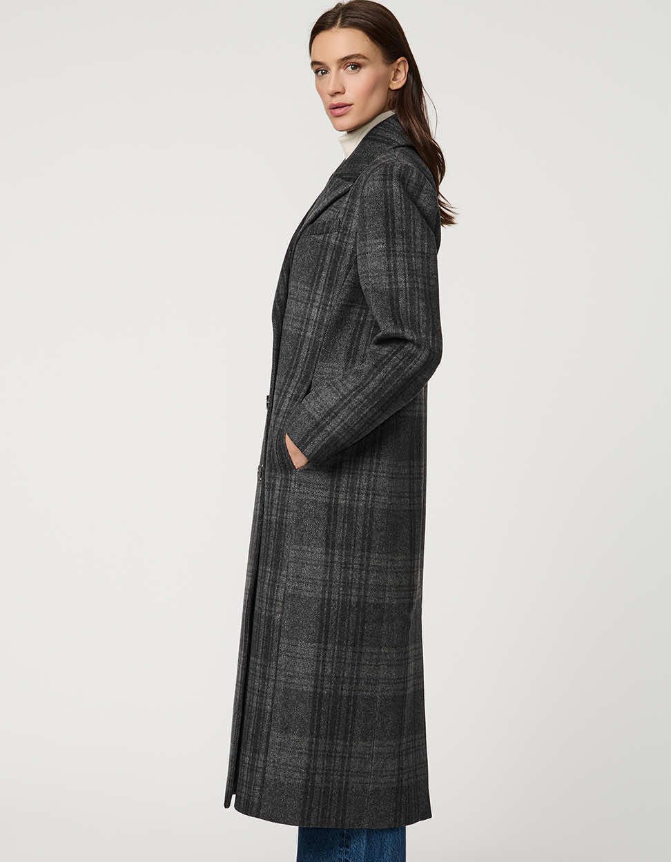 Prescott Tailored Wool Coat - Image 4
