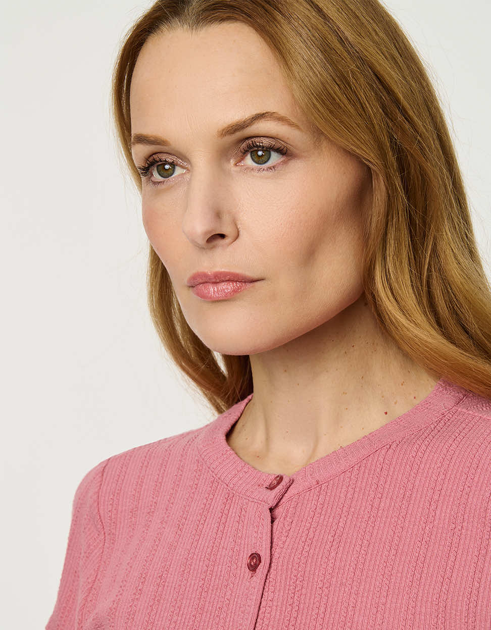 Ribbed Button-Down Tee - Image 3