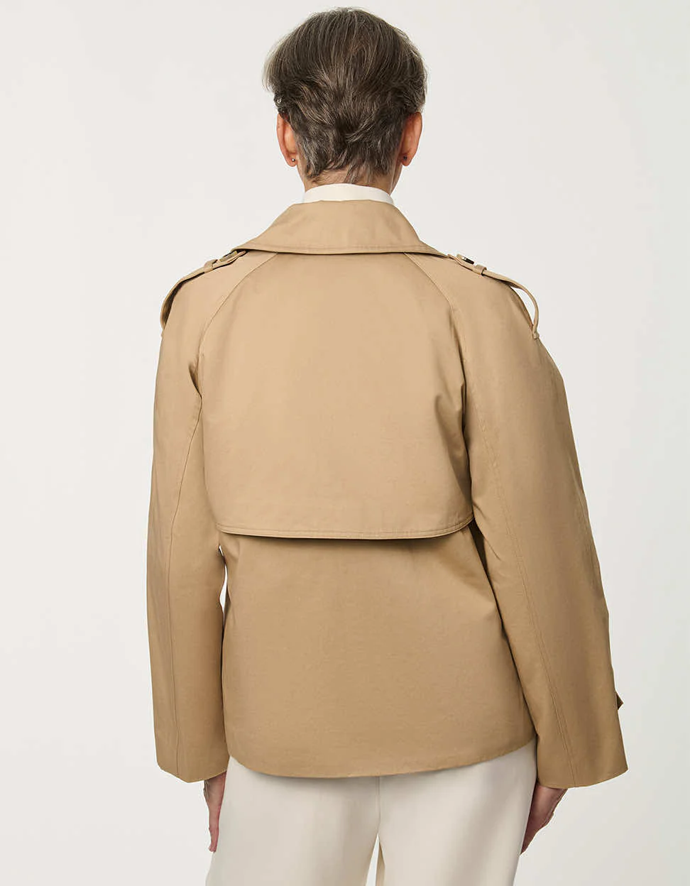 Rylan Cropped Trench - Image 6