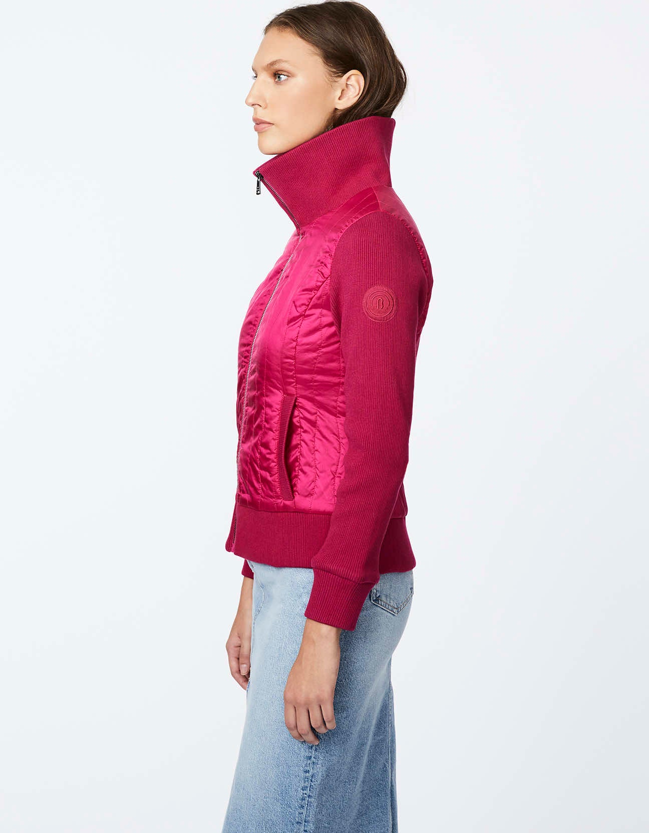 SATEEN PUFFER SWEATER - Image 3