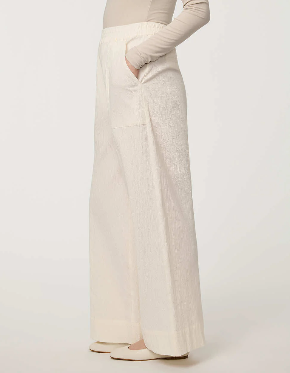 Seersucker Pull-on Pant - Image 2