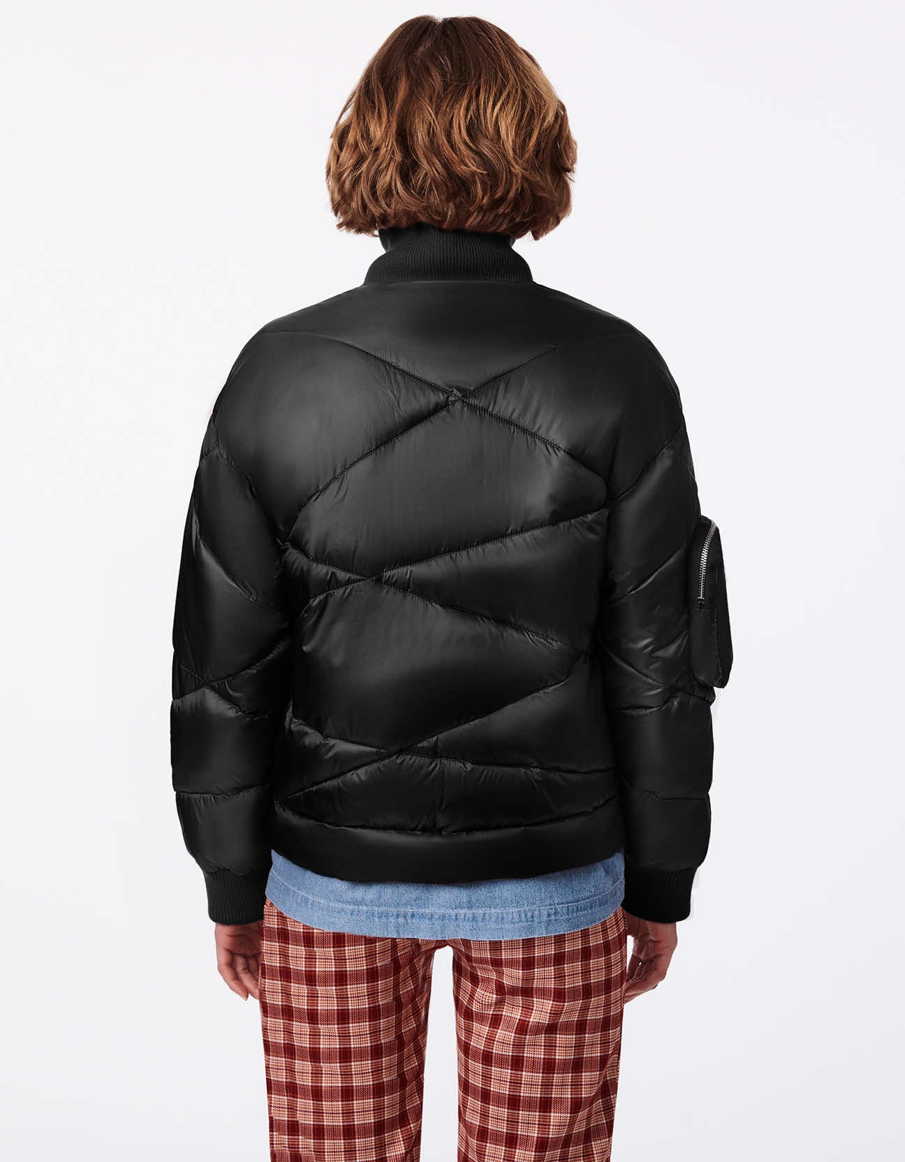 Sleeve Surprise Puffer Jacket - Image 4