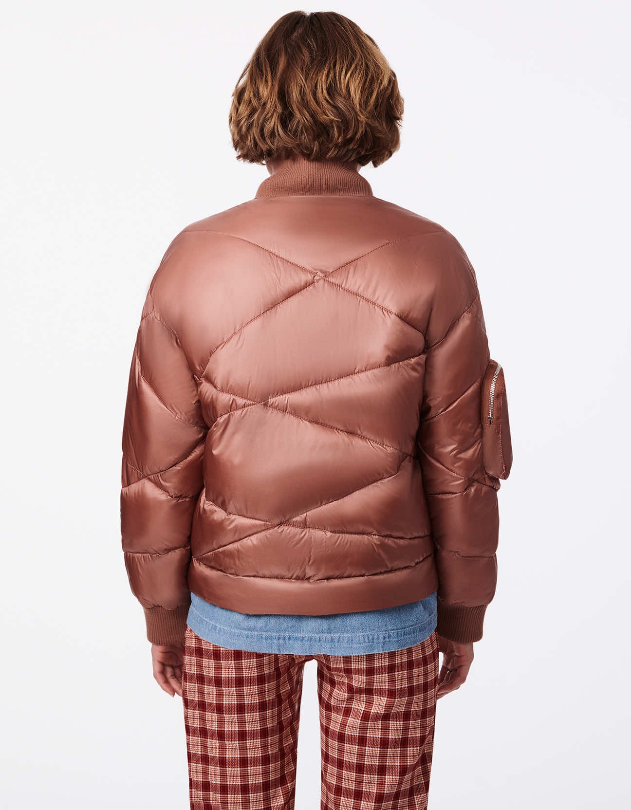 Sleeve Surprise Puffer Jacket - Image 4