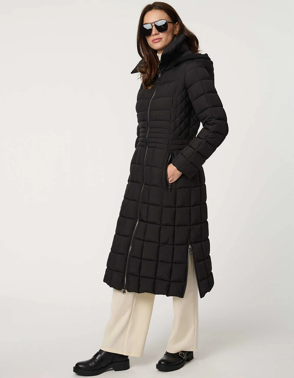 St. Moritz Long Puffer Coat - Image 3
