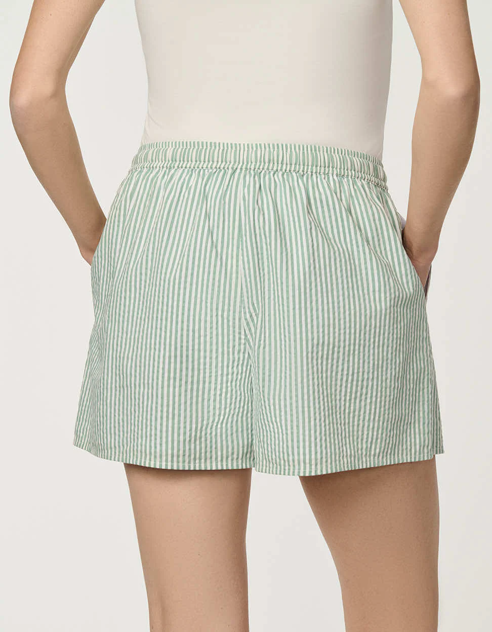 Striped Poplin Boxer Short - Image 3