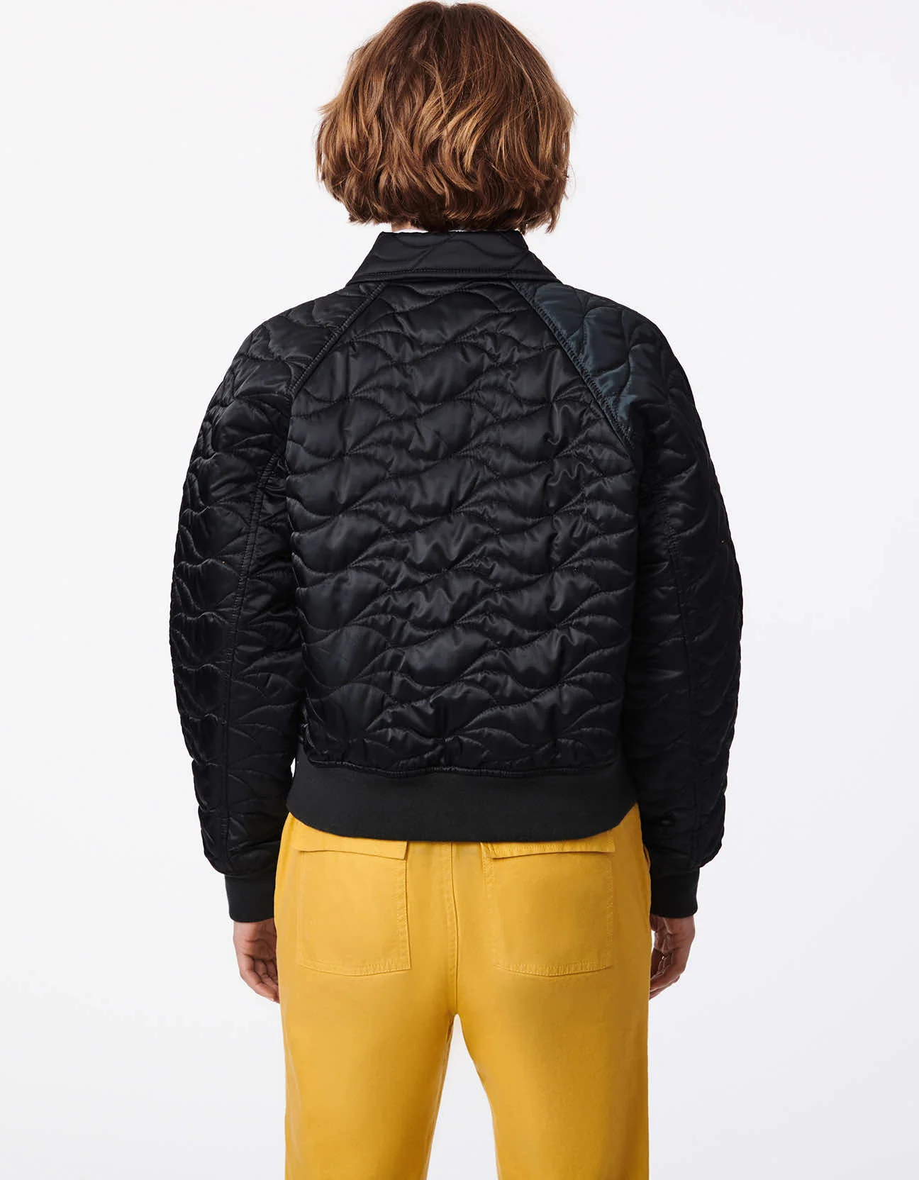 Tonal Texture Puffer Jacket - Image 4